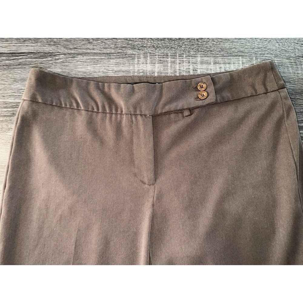 Lot of 2 Gloria Vanderbilt The Perfect Fit Dress Pants Brown Black Size 12 Women - Picture 3 of 12